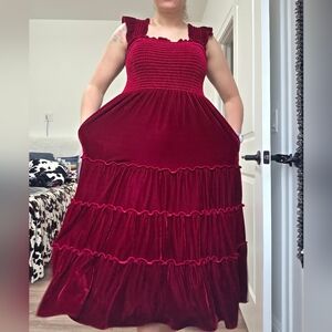 Apt. 9 Burgundy Maxi Dress